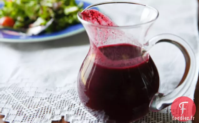 Vinaigrette aux Myrtilles