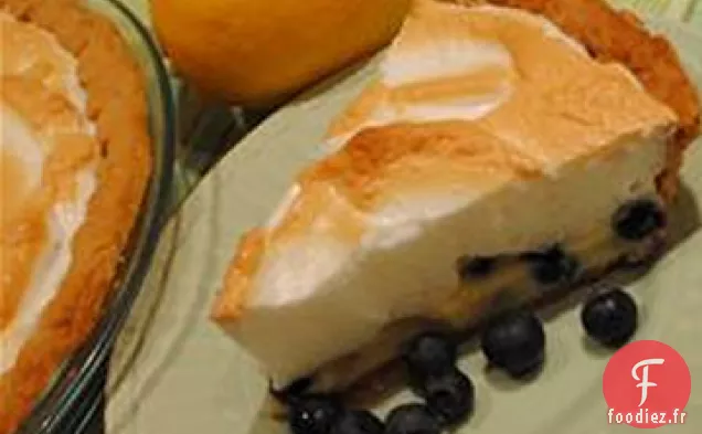 Tarte au Citron Et aux Myrtilles