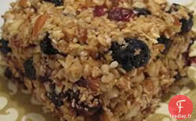 Barres Énergétiques Myrtilles-Amandes