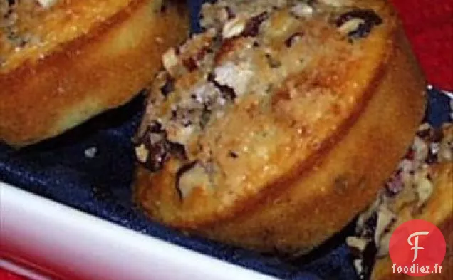 Muffins aux myrtilles et aux Pacanes (Delia Smith)
