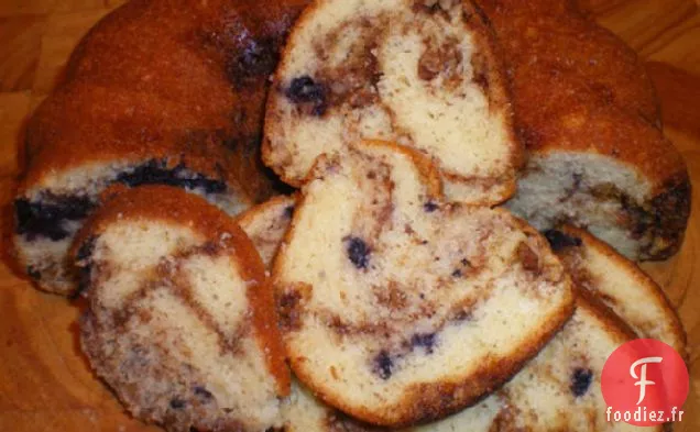 Gâteau Bundt aux Myrtilles