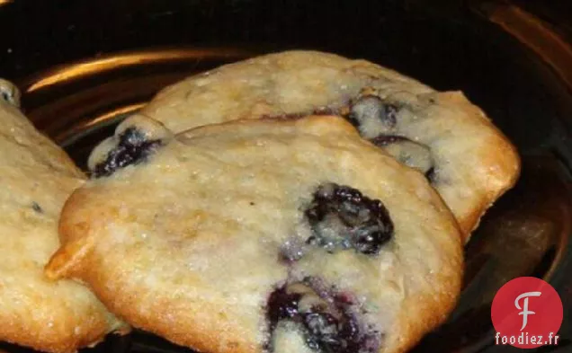 Biscuits aux Amandes Et aux Myrtilles