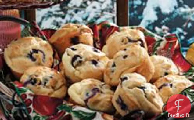 Muffins à la Crème de Myrtille