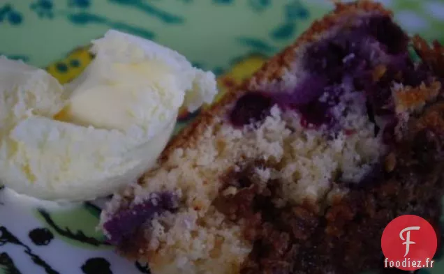 Gâteau à la Semoule de Maïs aux Baies à L'envers