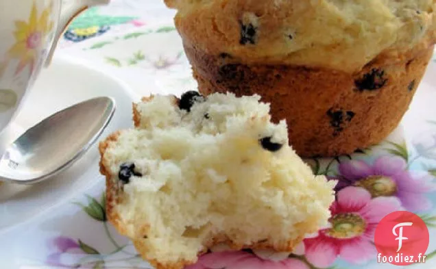 Muffins aux Myrtilles Fondants dans La Bouche