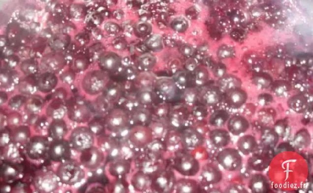 Confiture de Citron aux Myrtilles (Sans Recette de Pectine)