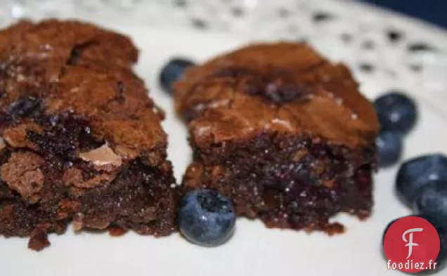 Brownies aux Myrtilles
