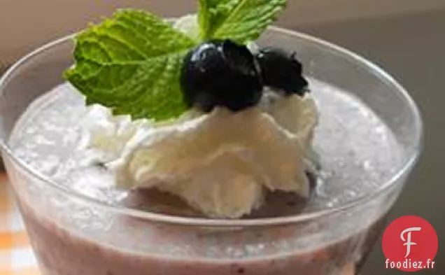 Smoothie aux Myrtilles