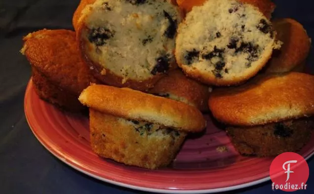 Muffins aux Myrtilles Sans Gluten