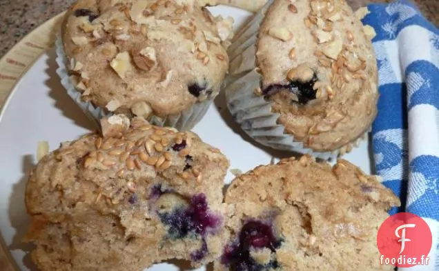 Les Meilleurs Muffins Au Son de Myrtille