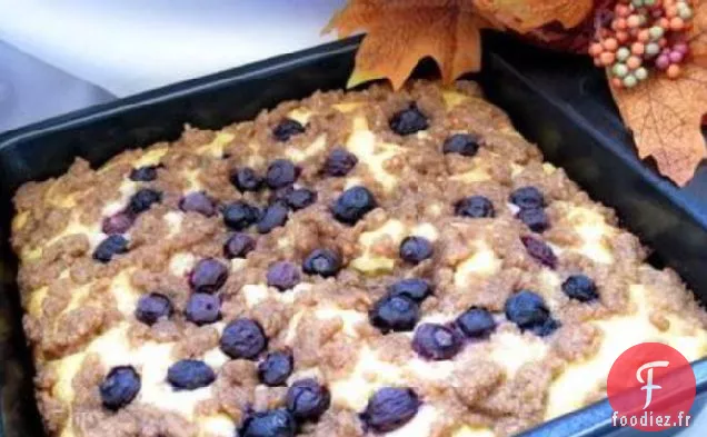 Gâteau au Café aux Bleuets d'Alaska