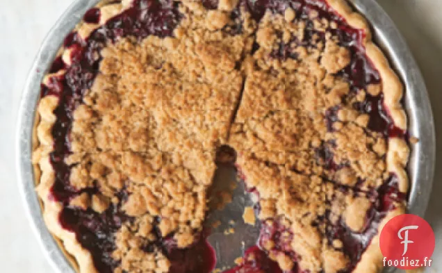 Tarte au Crumble aux Myrtilles