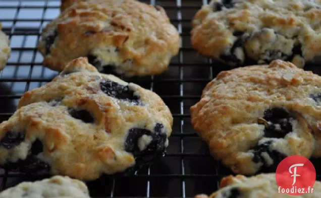 Biscuits aux Amandes et aux Myrtilles