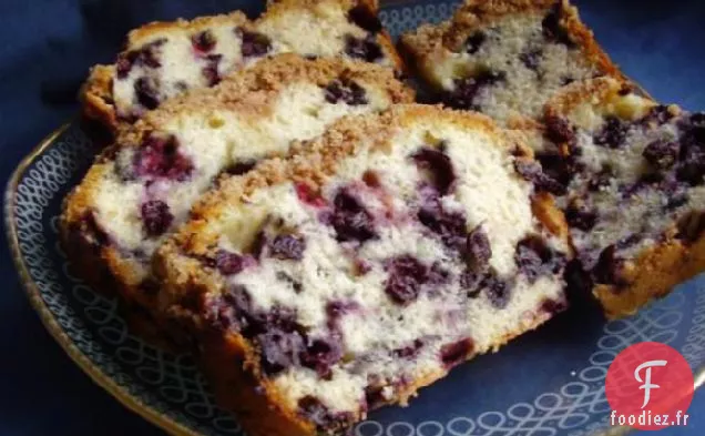 Pain aux Myrtilles Au Citron