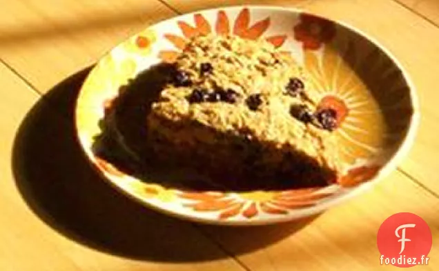 Scones à l'Avoine aux Bleuets