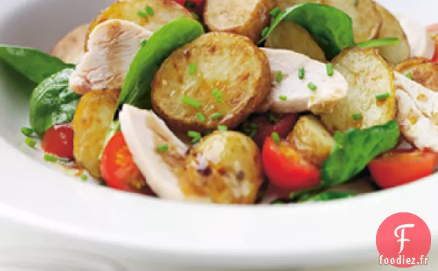 Salade Chaude de Poulet et de Pommes de Terre