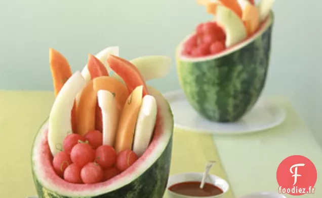 Dessert du Mois : Panier de Pastèque