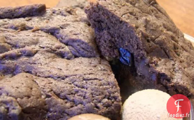 Brownies aux Cerises Au Chocolat Double