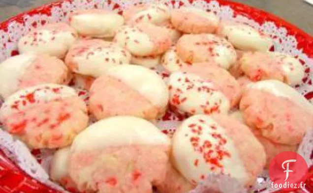 Sablés aux Cerises Au Chocolat Blanc