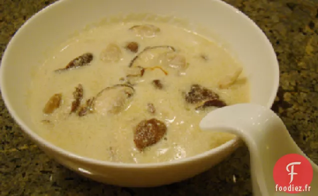 Soupe Crémeuse aux Champignons Shiitake