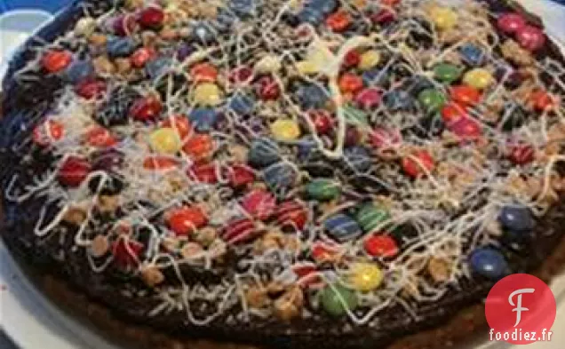 Pizza Aux Biscuits au Chocolat