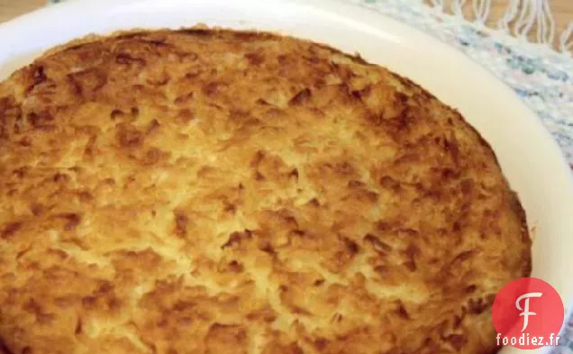 Tarte à la Crème à la Noix de Coco Rapide et Facile