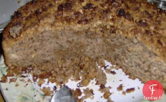 Gâteau au Café Streusel à la Noix de Coco