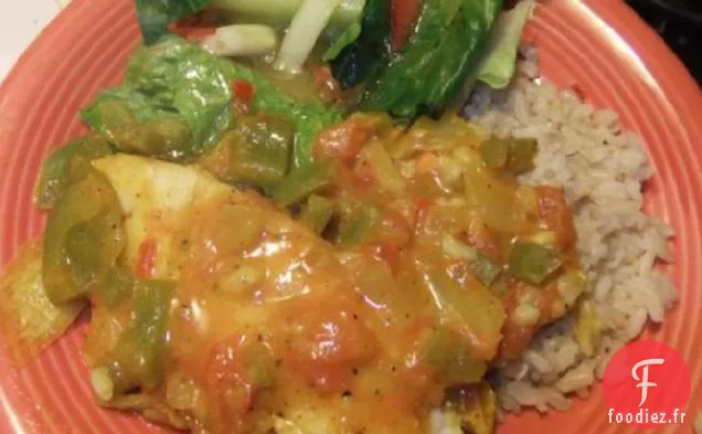 Poisson au Curry au Lait de Coco