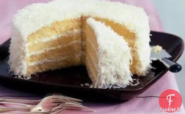 Gâteau de Couche de Noix De Coco