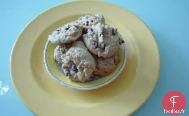 Biscuits au Chocolat-Avoine-Noix de coco de Judy