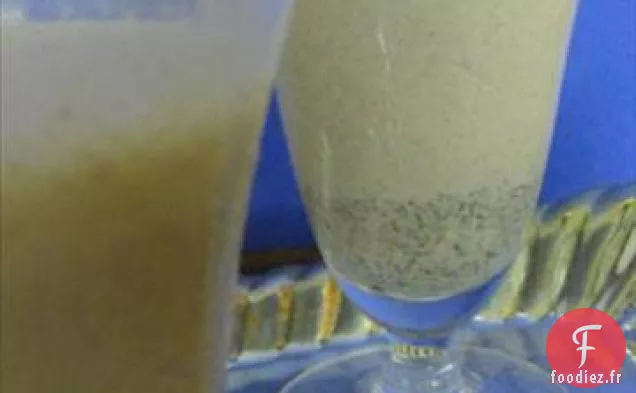 Shake Épais Aux Fraises Et Au Chocolat Avec Kahlua et Baileys