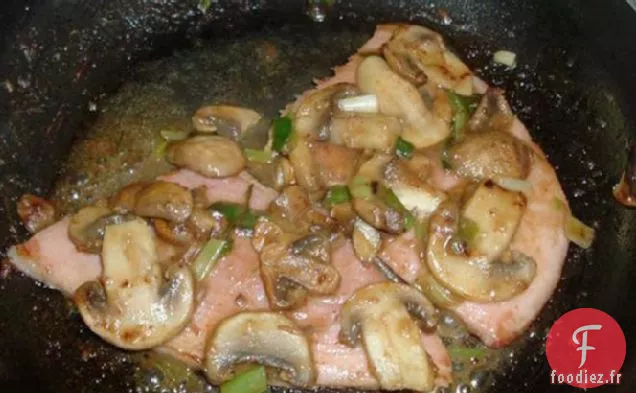 Steaks de Jambon avec Sauce Jazzée