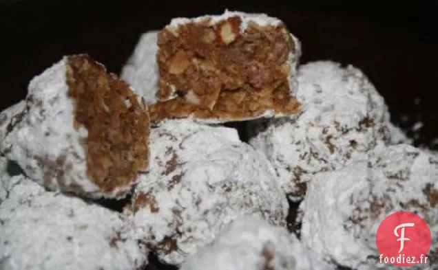 Boules de Neige Kahlua au Chocolat