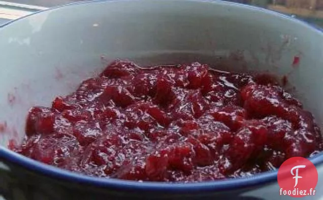 Sauce aux Canneberges Grand Marnier