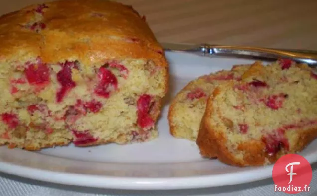Pain aux Canneberges et à l'Orange