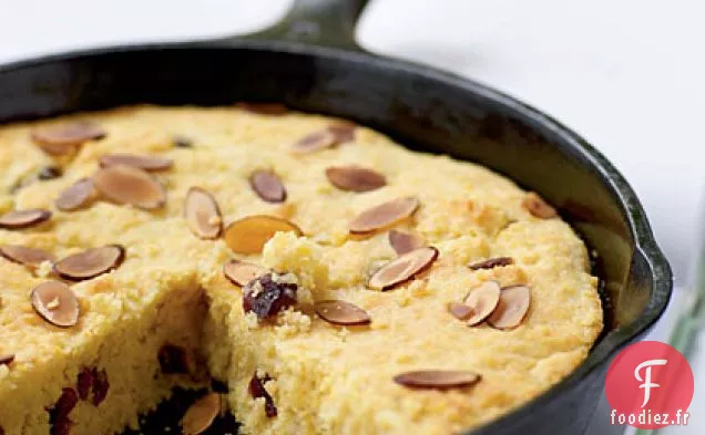 Pain de Maïs Aux Amandes Et aux Canneberges