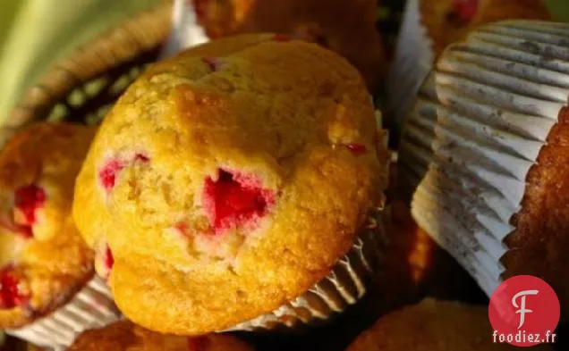 Muffins aux Agrumes aux Canneberges