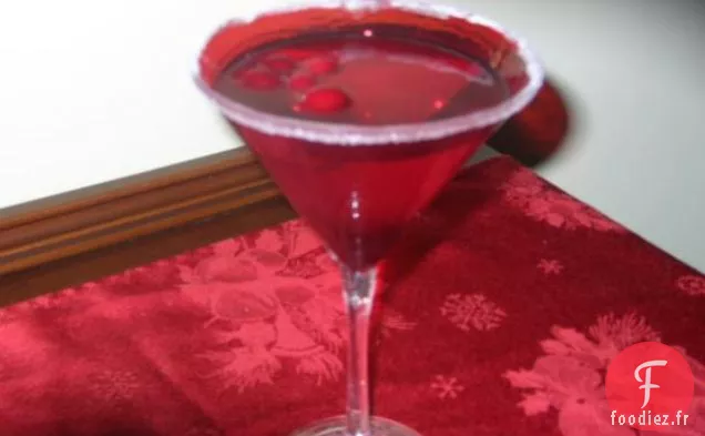 Martinis aux Canneberges