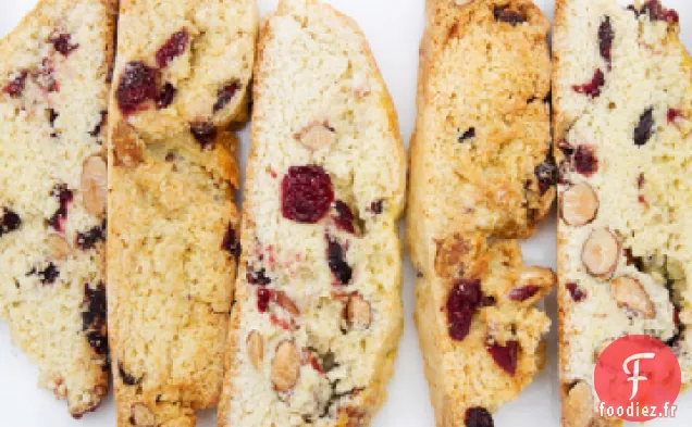 Biscotti aux Canneberges et Amandes