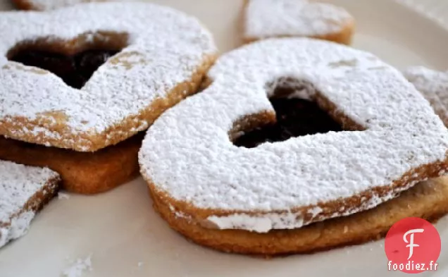 Biscuits Linzer aux Canneberges