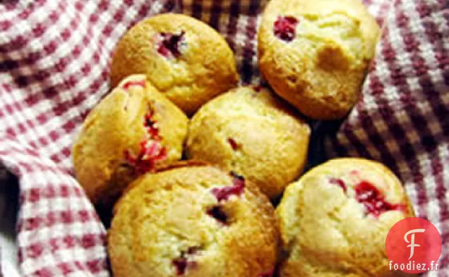 Muffins Canneberges-Cardamome