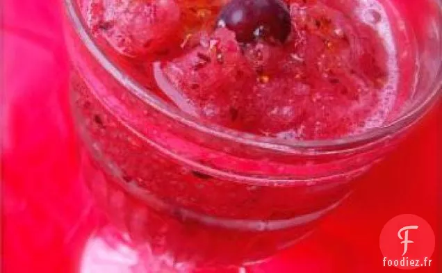 Smoothie aux Canneberges