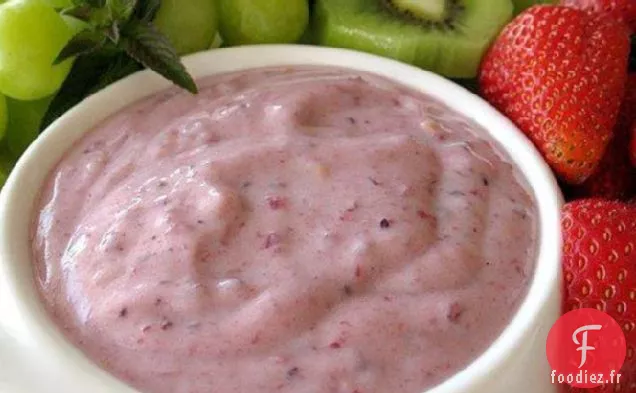 Trempette aux Fruits à l'Orange et aux Canneberges