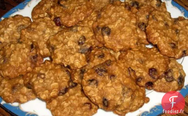 Biscuits à l'Avoine aux Canneberges