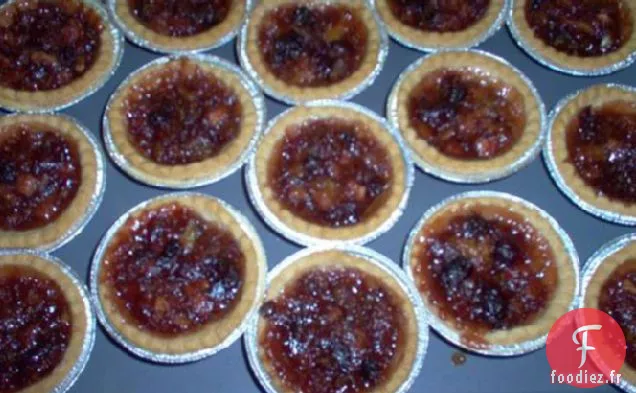 Tartelettes à la Viande Hachée aux Canneberges