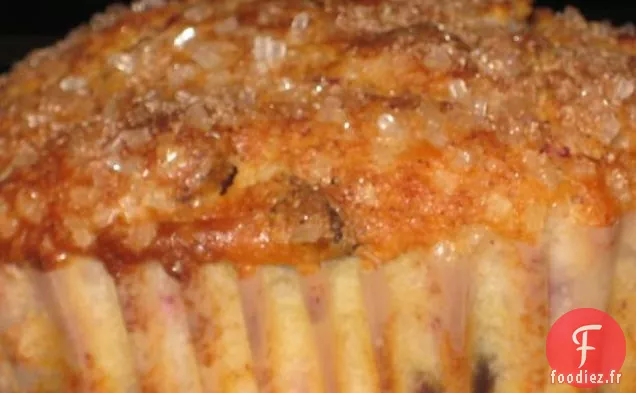Muffins aux Pépites de Chocolat aux Canneberges de Style Boulangerie