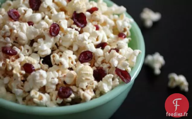 Pop-Corn au Rhum Beurré et aux Canneberges