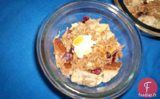 Le pain perdu préféré de Kelly dans un bol - pour un ou deux