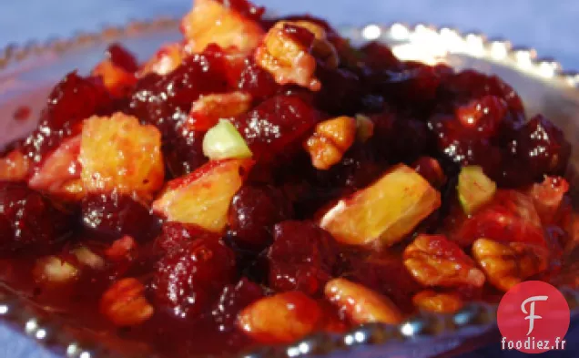 Sauce aux Canneberges à l'Ananas