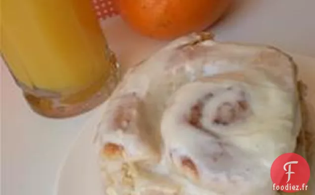 Rouleaux de petit déjeuner à la Cardamome à l'Orange de Papa